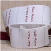 Order Handmade Ribbon Label - Fait Main/Ant White